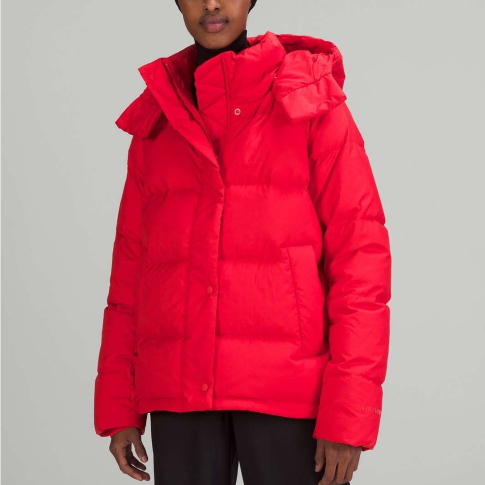 Lululemon Wunder Puff Jacket Grenadine Red